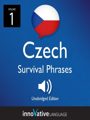 cover image of Czech Survival Phrases, Volume 1